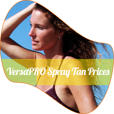 VersaPRO Spray Tan Pricing